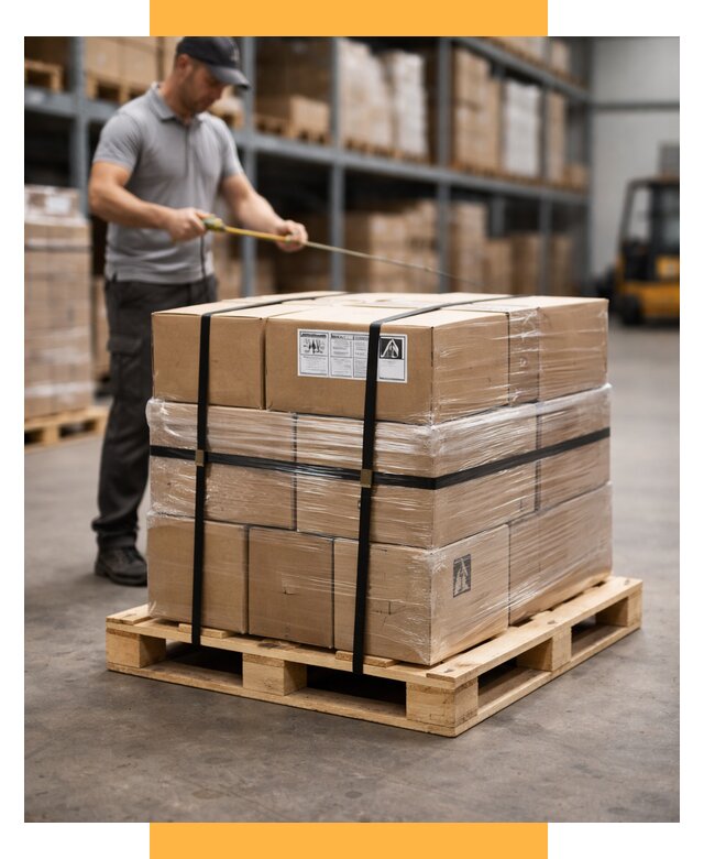 Упаковка и паллетирование грузов от 3545 р. | СетСервис-Мжг