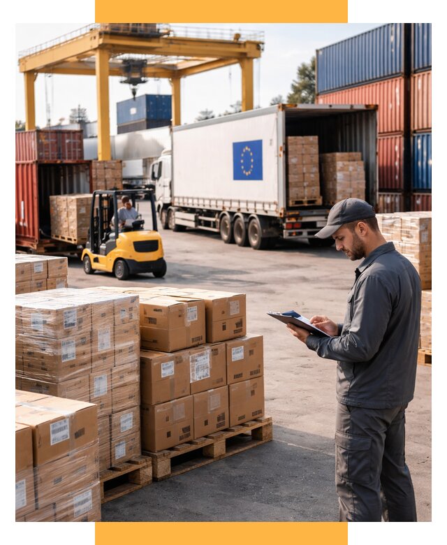 Доставка грузов из Европы от 12154 р., логистика СетСервис-Мжг