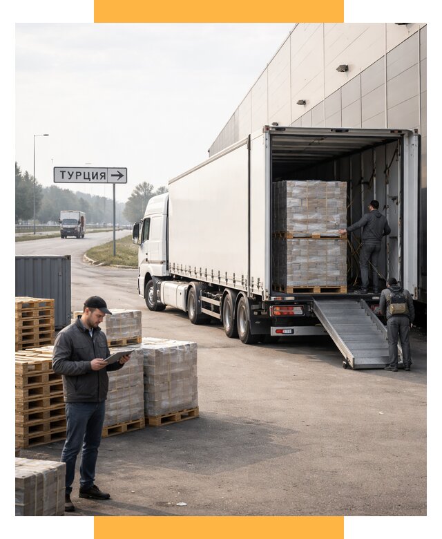 Автоперевозки и доставка фурой из Турции от 121536 р. | СетСервис-Мжг