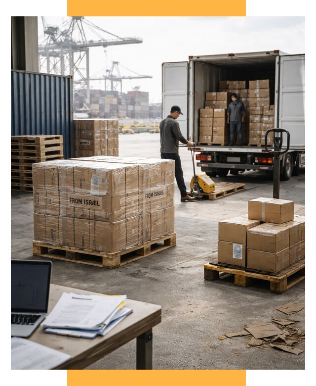 Доставка грузов из Израиля от 15192 р., логистика от СетСервис-Мжг