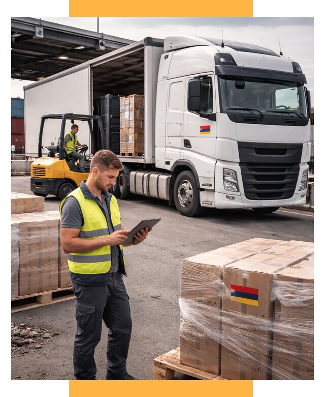 Автоперевозки из Армении от 96216 р. — услуги СетСервис-Мжг