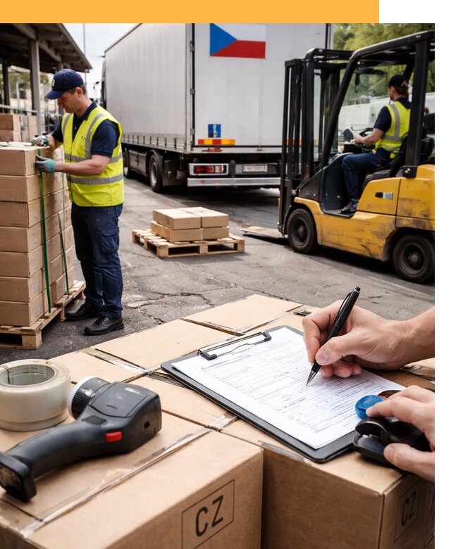 Доставка грузов в Чехию от 35448 руб, международные перевозки