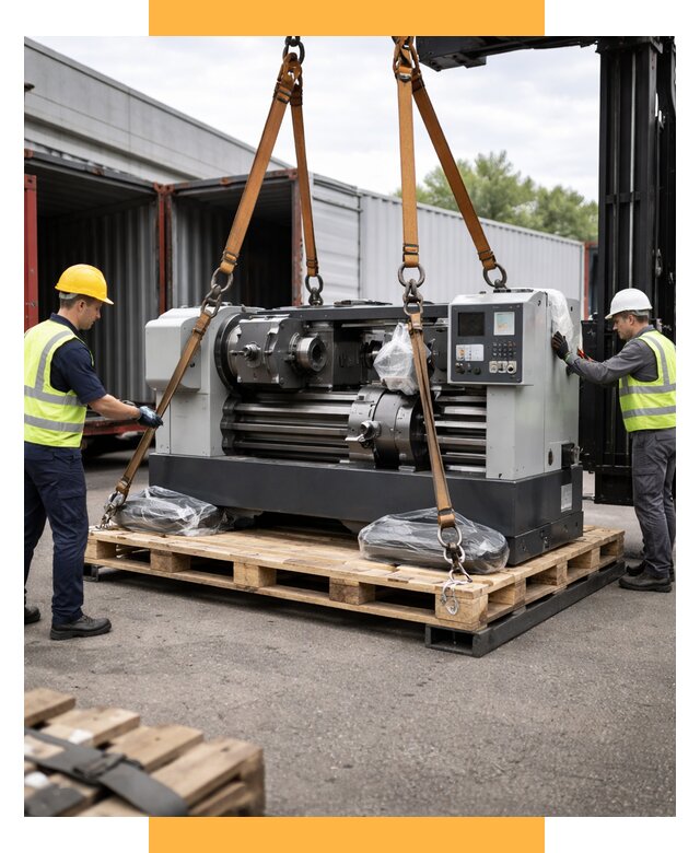 Перевозка станков и таможня от 60768 р. | СетСервис-Мжг логистика