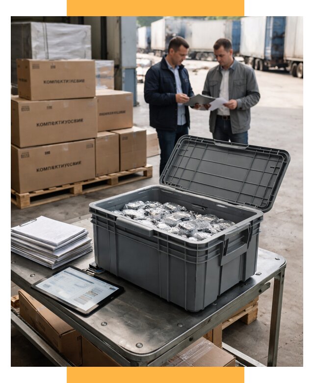 Перевозка комплектующих из Китая от 6583 р. | СетСервис-Мжг