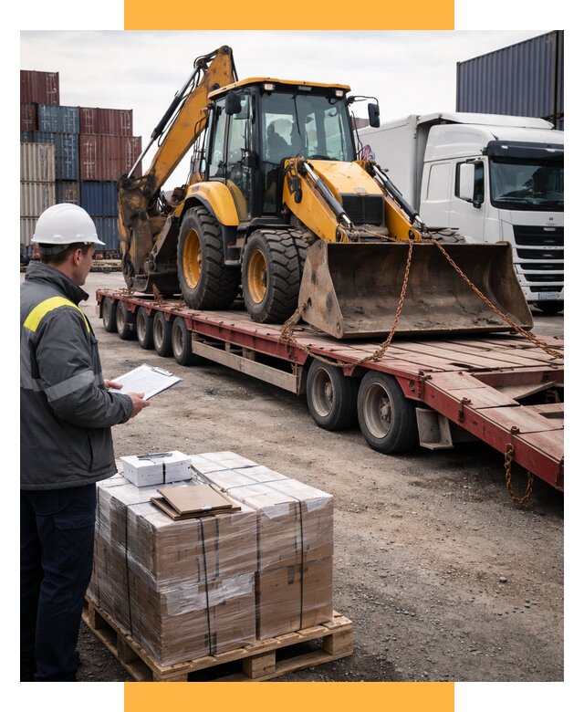 Международная перевозка спецтехники от 45576 р., СетСервис-Мжг