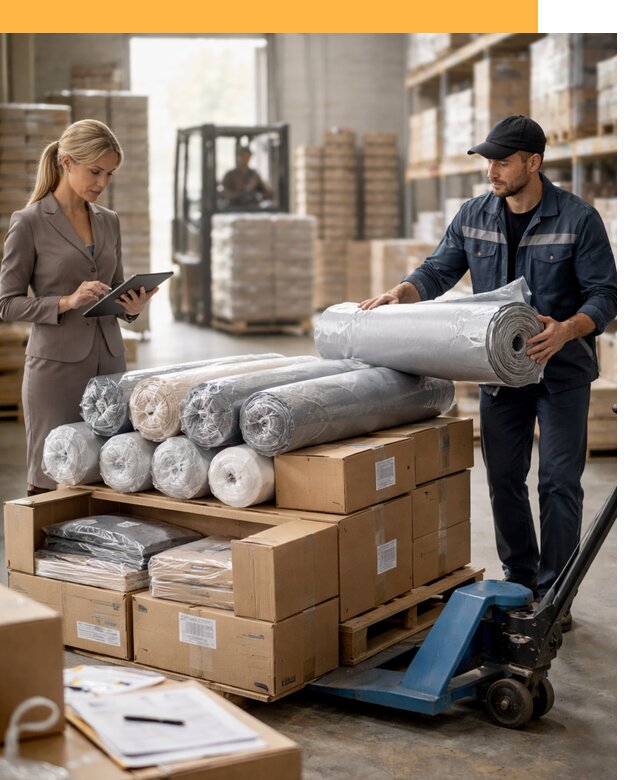 Перевозка текстиля по миру от 15192 руб. с таможней и страхованием