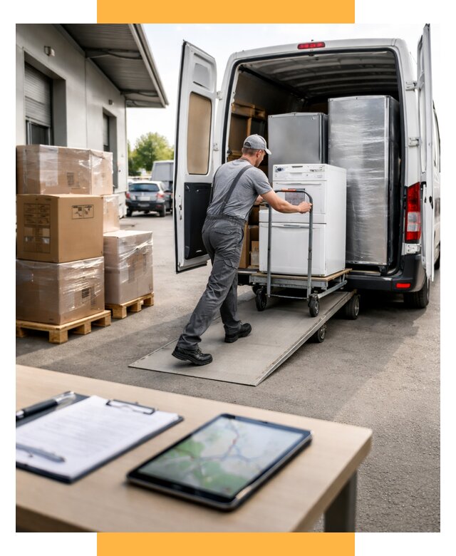 Перевозка бытовой техники от 6583 р. - логистика СетСервис-Мжг