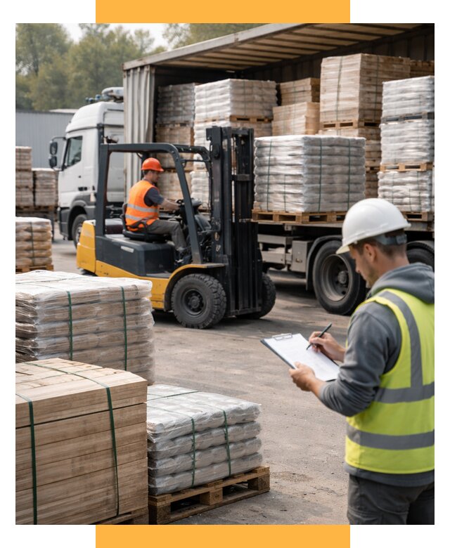 Перевозка строительных материалов от 5570 р. | СетСервис-Мжг