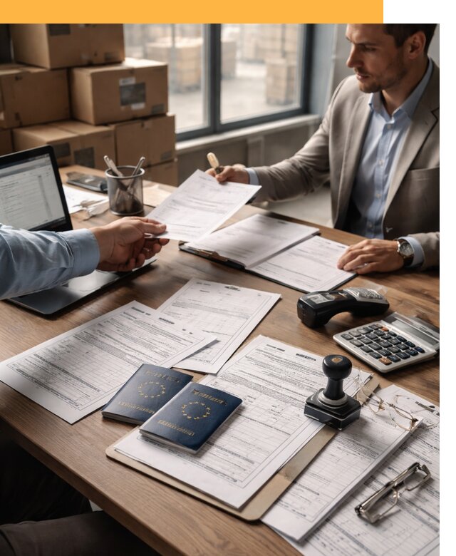 Таможенное оформление грузов из Европы от 8609 руб