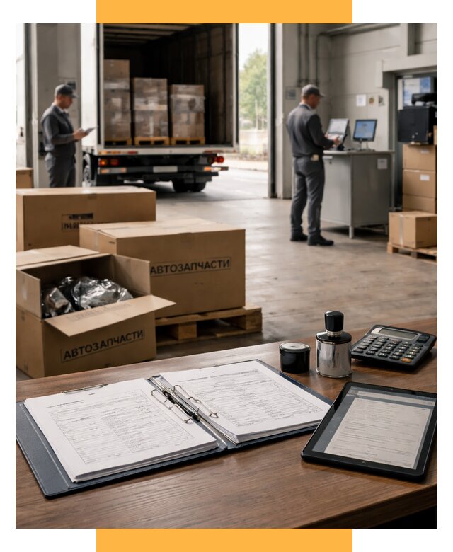 Таможенное оформление автозапчастей под ключ от 8609 р., СетСервис-Мжг
