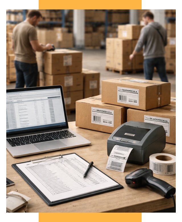 Маркировка импортных товаров от 4558 р. под ключ, СетСервис-Мжг